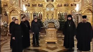 Игумен Коренной Пустыни поздравил Первоиерарха Русской Зарубежной Церкви с Рождеством Христовым