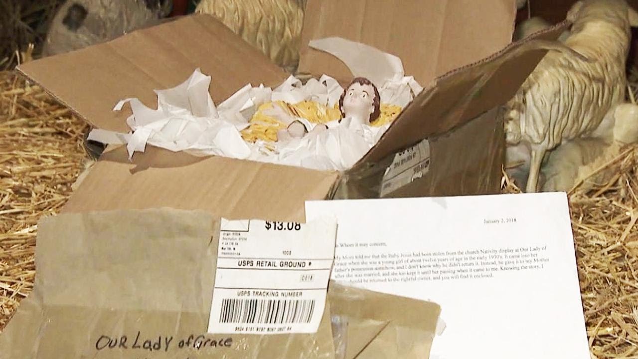 Baby Jesus Goes on Display Again 90 Years After Being Stolen