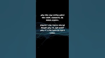 Google Talks Back! 🔊 Turn Searches into Podcasts #aitools #artificialintelligence #google #podcast