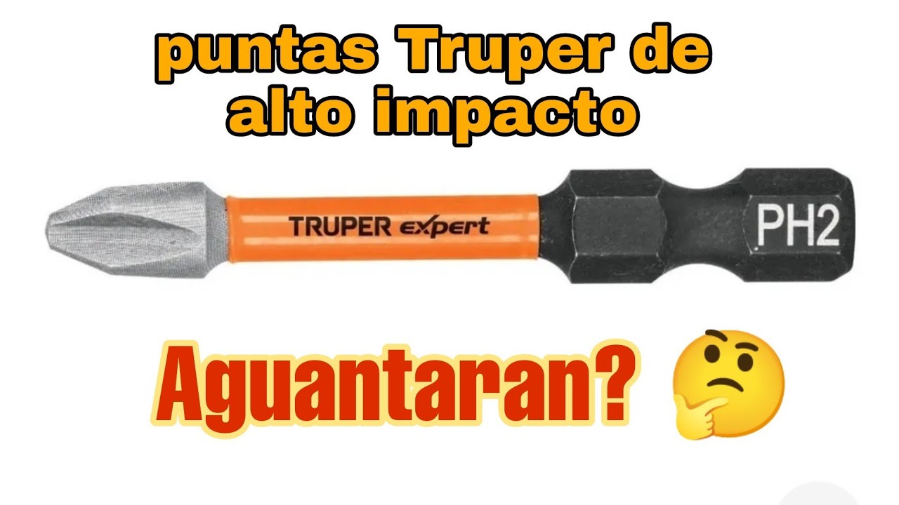 Destornillador de impacto Expert. 10 puntas