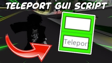 Hydrogen Script Fe Teleport Gui Script | Arceus x