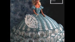 Crochê Para Barbie - Vestidos de Princesa Para Bonecas #1 