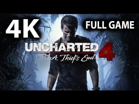 Uncharted 4 : A Thief's End | Full Game Walktrough - No Commentery Live (4K 60FPS)