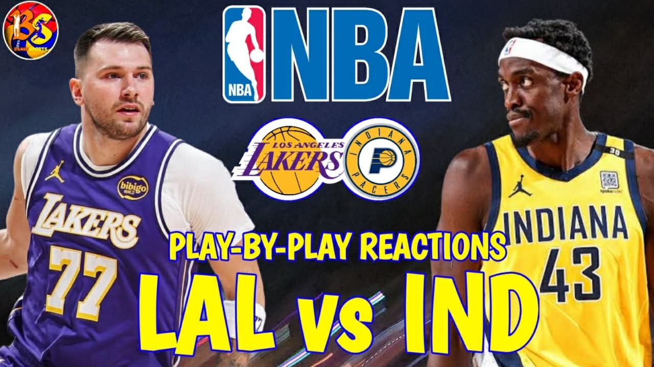 LA LAKERS vs INDIANA I NBA SEASON 2025-26 I PLAY-BY-PLAY REACTIONS