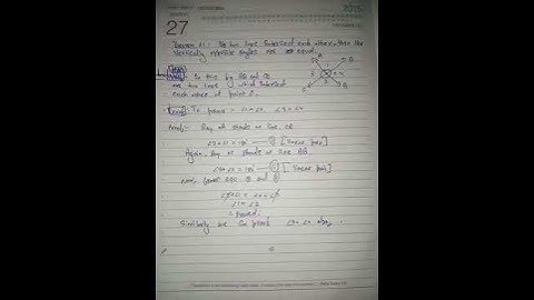 Theorem 6.1 class-9 ,Lines and Angles