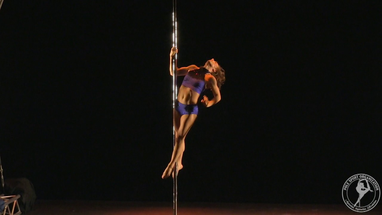 2017 PSO U.S. National Pole champion, Anna Alvarez
