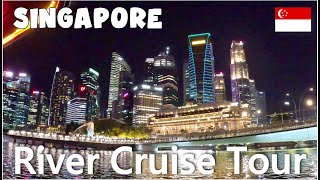 Singapore River Cruise Tour🇸🇬 Marina Bay view✨ SIngapore sightseeing! Singapore