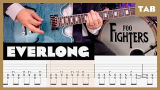 Foo Fighters - Everlong - Guitar Tab | Lesson | Cover | Tutorial Resimi