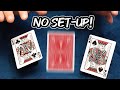 Brilliant No Set-Up Card Trick Revealed!