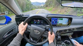 2021 Toyota Mirai Limited - POV Scenic Quick Drive (Binaural Audio)