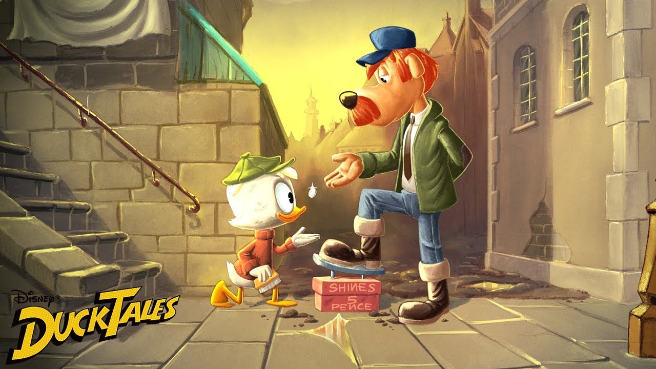 Scrooge's First Dime | DuckTales | Disney XD