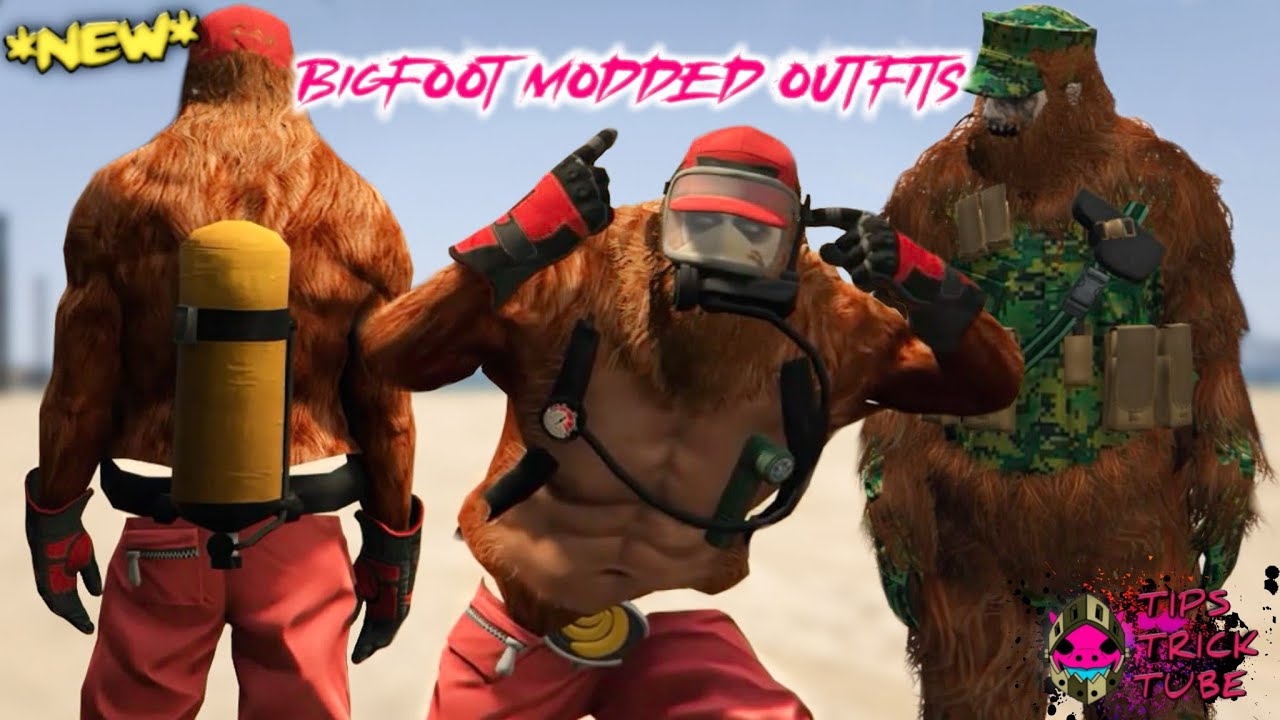 NEW EASY CLOTHING GLITCHES Sasquatch Outfit Glitch In GTA 5 Online 