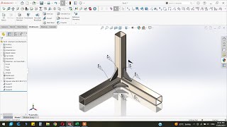 Solidworks weldments | How to add weld bead and symbols