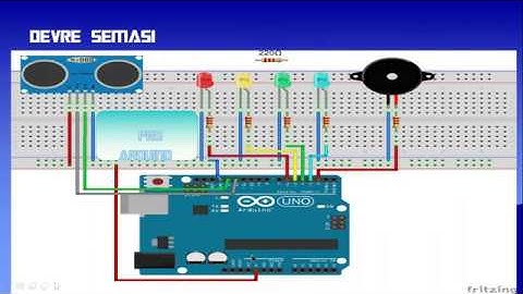 Distance / Park Sensor with Arduino  PART1, Surprizli Video!, Arduino ile Park sensörü  1.BÖLÜM,