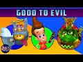 Jimmy Neutron Characters: Good to Evil 🧬🔬🧪