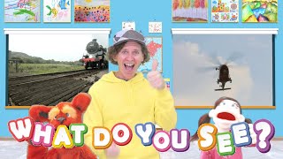 What Do You See Song? Vehicles | Learn Some Words Series | Dream English Kids