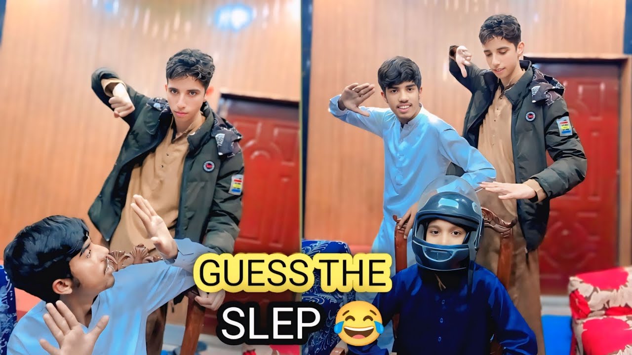 GUESS THE SLEP😂😂ll 1k view 