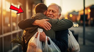 He Paid for an Elderly Man’s Groceries… One Hour Later, This Happened at His Door