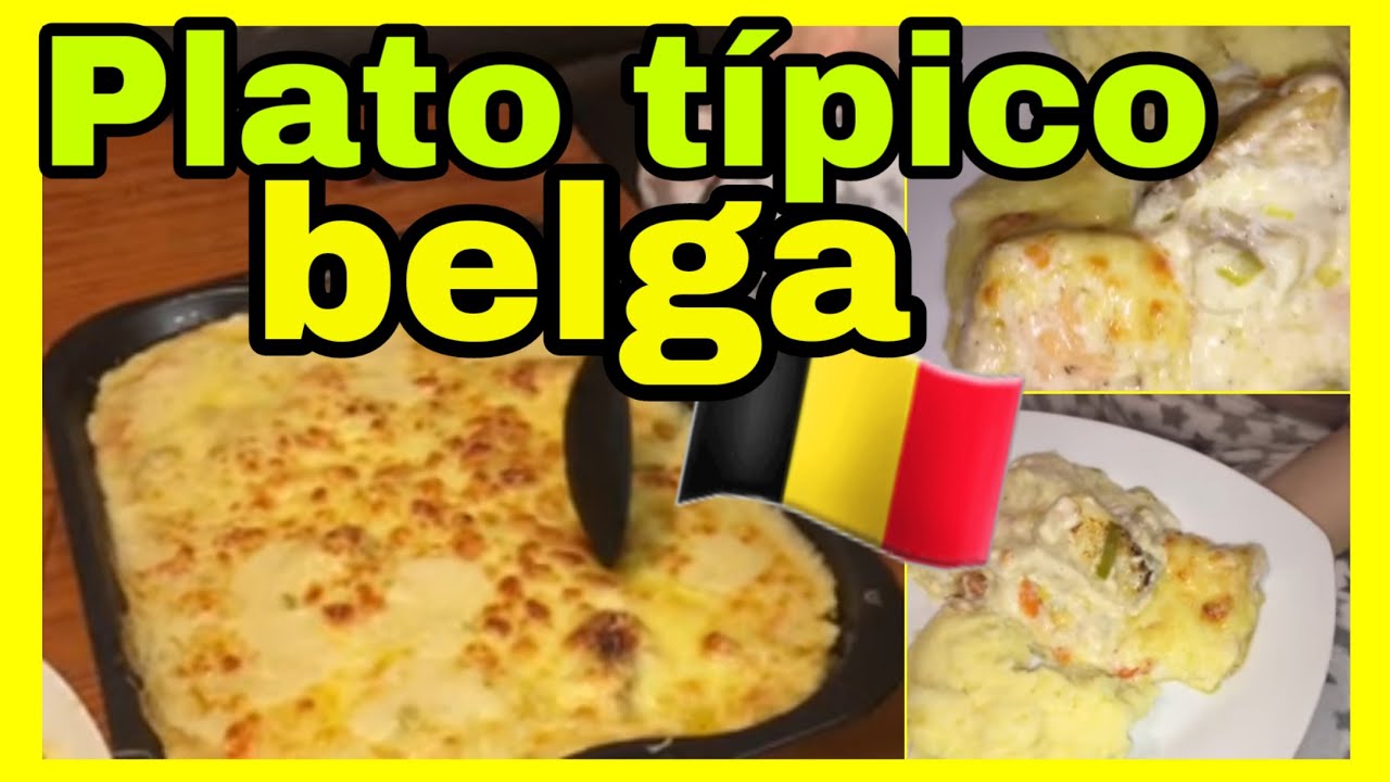 Vispannetje, receta TRADICIONAL BELGA 🇧🇪 de pescado al horno con bechamel 😋 ¡¡¡RIQUÍSIMA!!!
