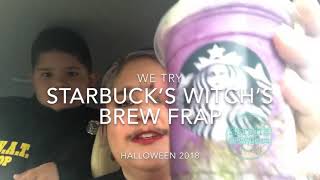 We Try Starbuck’s Witch’s Brew Frap