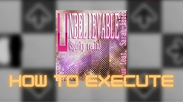 【DDR X3】UNBELIEVABLE (Sparky remix) BDP Lvl. 8 - How to execute