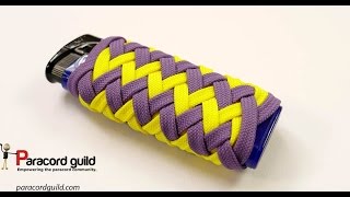 Paracord lighter wrap- Norton knot