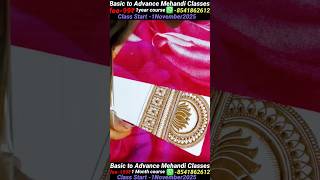Leaf + lotus flower pattern mehndi design 2025 / full hand simple mehndi design #mehndi, #henna