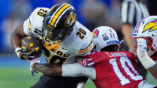 RECAP: Mizzou runs away from Kansas 38-21 in heated Border War battle