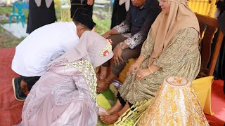 prosesi manoe Pucok (mandi pucuk) dara Baro rahmadewi lantunan syair Aceh sangat sedih