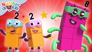 Aprende a contar | ⌚ 60 minutos de Matemáticas para niños | Numberblocks en Español | TERRIBLES DOS