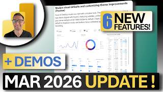 Power BI March 2026 Updates 🔥 6 Key Features (Fluent 2, Leader Lines & More)