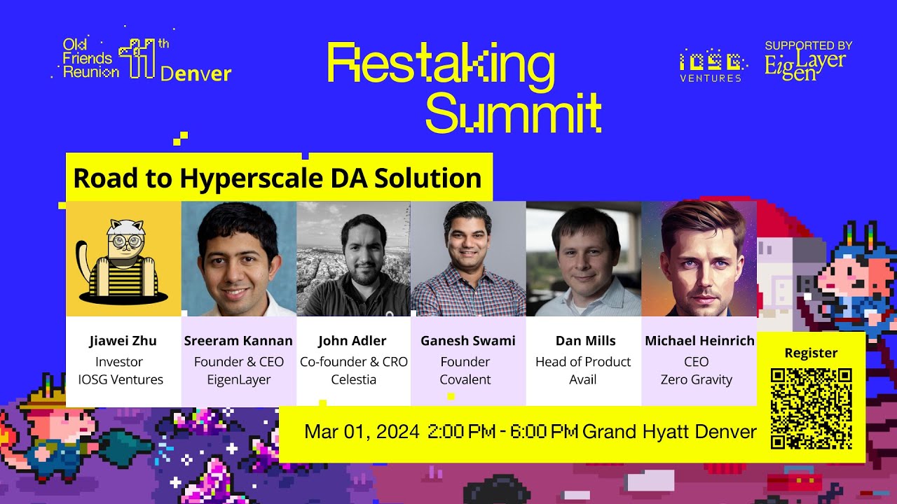 IOSG OFR 11th Panel | Road To Hyperscale DA Solutions
