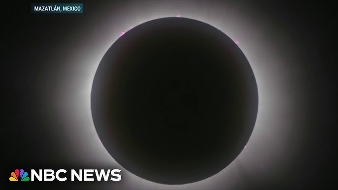 Watch Solar Eclipse Reaches Totality In Mazatl N Mexico