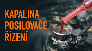 Jak zjistit hladinu kapaliny posilovače?
