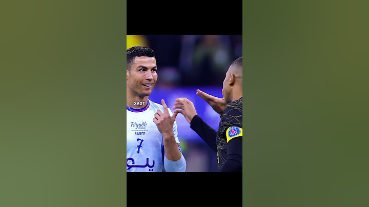Mbappe's Love For His Idol Ronaldo ♥️🤩 #shorts #ronaldo #messi #mbappe #shortsvideo