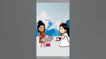 Ganapati 🥰#banglacartoon #shorts #shivparvati #durgapuja #mahalaya