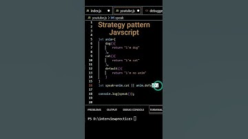 strategy pattern in #javascript.