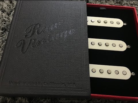 ギター raw vintage rv-60 middle &neck Xotic Raw Vintage 60 Single Coil 3-piece Pickup Set - Aged