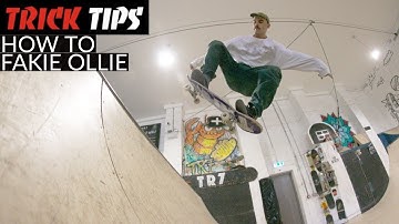 How to Fakie Ollie On Transition - Trick Tips - TR7 SKATE