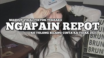 DJ NGAPAIN REPOT - KO TOLONG BILANG CINTA KA TIDAK SLOW VIRAL TIKTOK FULL SONG MAMAN FVNDY 2025