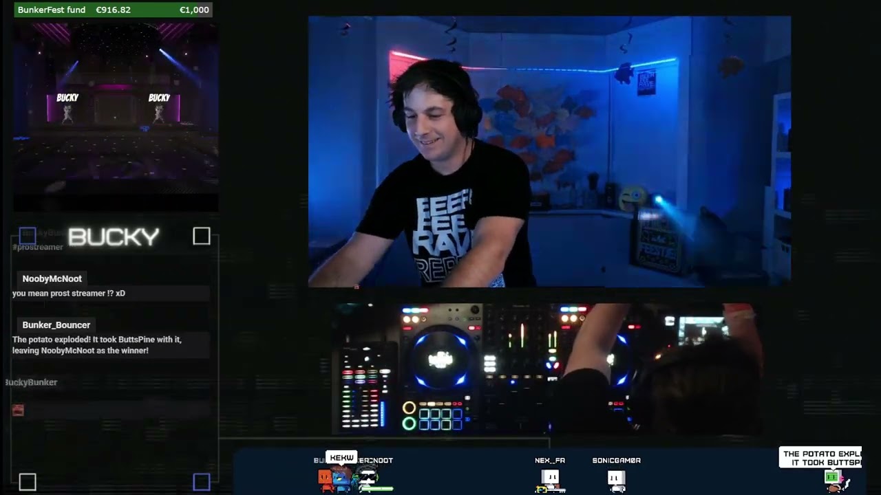 6 hours of Hard Techno // Twitch & VRChat // VOD August 23, 2024