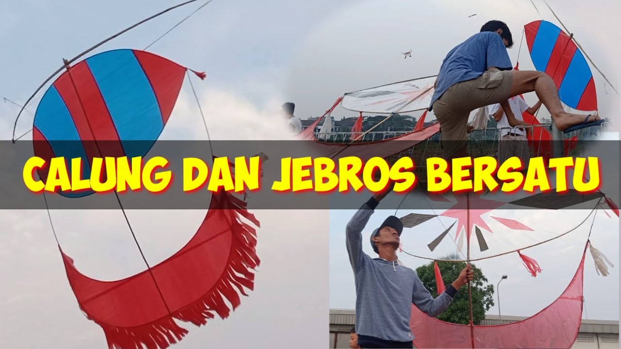 main layangan jebros dan calung di puri beta ✓sampai panjat pagar