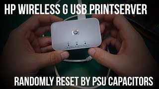 HP Wireless G USB Print Server  2101nw - randomly hang / drop connection / stop working
