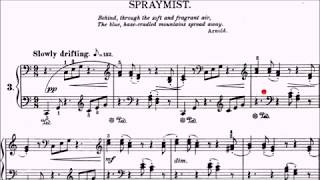 Abrsm Piano 2025-2026 Grade 3 B8 Carroll Spraymist In The Southern Seas No.3 Sheet Music