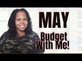 May Budget Plan In Excel | Budget With Me | 3 Paycheck Month