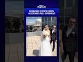 Drone Crash In Background, Ukrainian Couple Continues Wedding Photoshoot