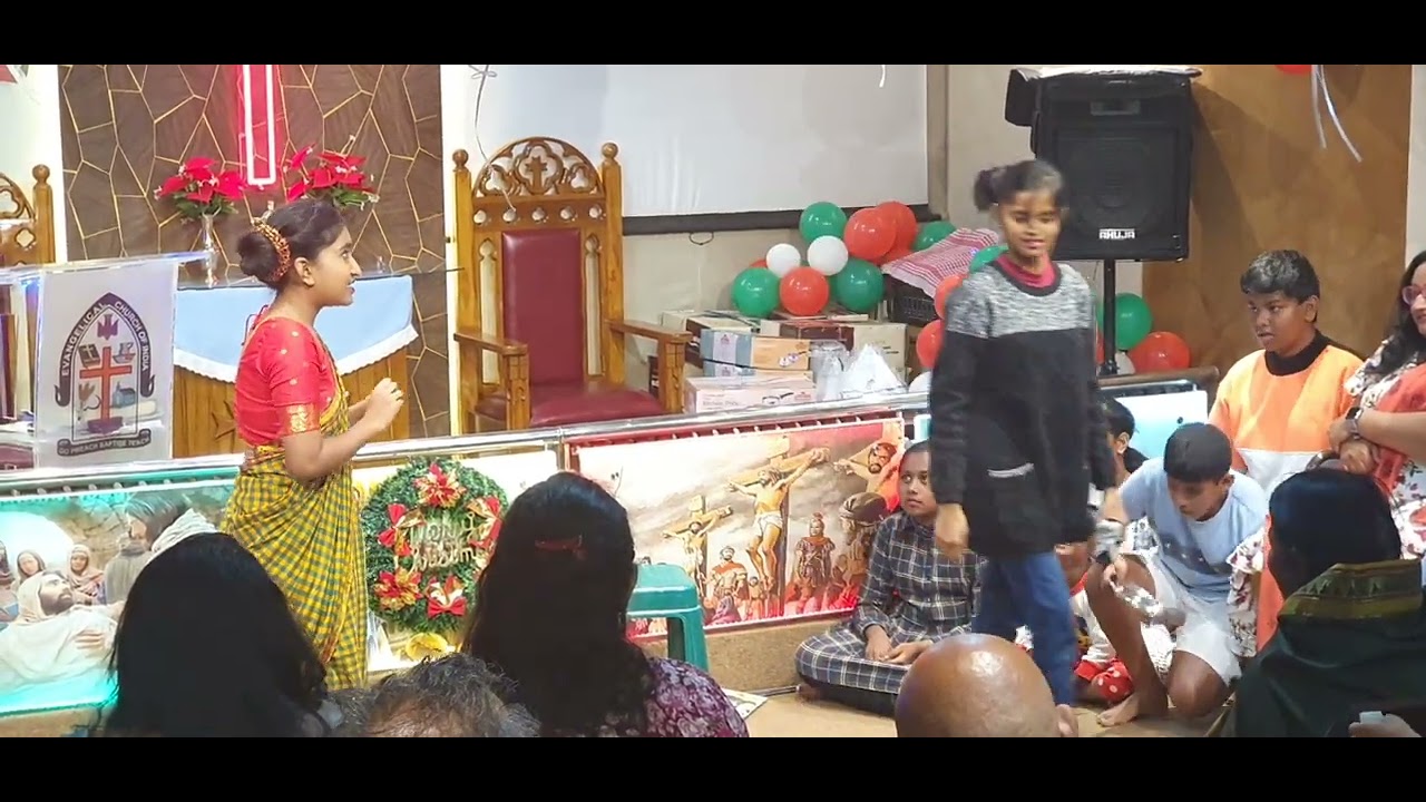 Jesus Who Provide Wisdom, Kannada Christian skit, From Sunday School Children, Christmas 2023