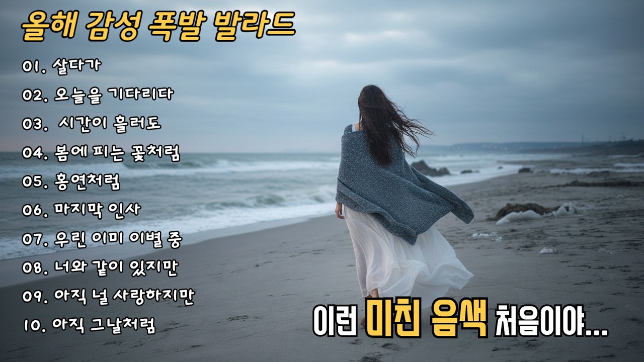 🎶 첫 곡부터 음색 깡패, 꼭 한번은 들어봐야 하는 발라드 곡 EP. 02  | 혼자서 듣기 좋은 노래  Must Hear  Unforgettable Voices Ballads