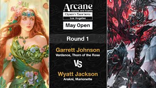 Round 1: Verdance vs Arakni | May AGE Los Angeles Open | Season 3 | Flesh and Blood