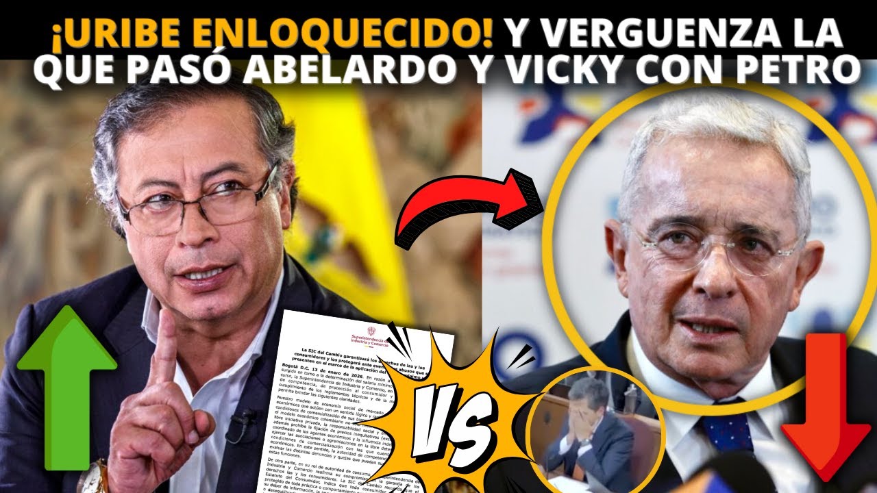 Uribe ENLOQUECIDO: Petro lo DEJÓ FRÍO. No esperaba ESTA CONTUNDENTE respuesta